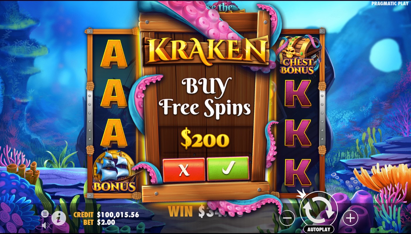 release the kraken demo slot